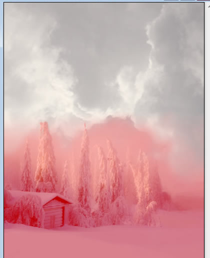 Christmas night, new year card, flying Santa Claus, fairy christmas landscape, snow scene, christmas trees, iceberg, night stars, moon light, santa's deers, christmas sleigh.